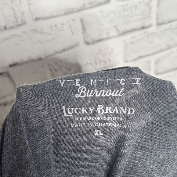 Lucky Brand Ultra Soft Gray Polo Shirt Size XL - Picture 5 of 5